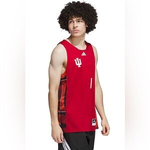 New Indiana Hoosiers IU Basketball Jersey Adidas #1 Size Small Mens NCAA BIG10
